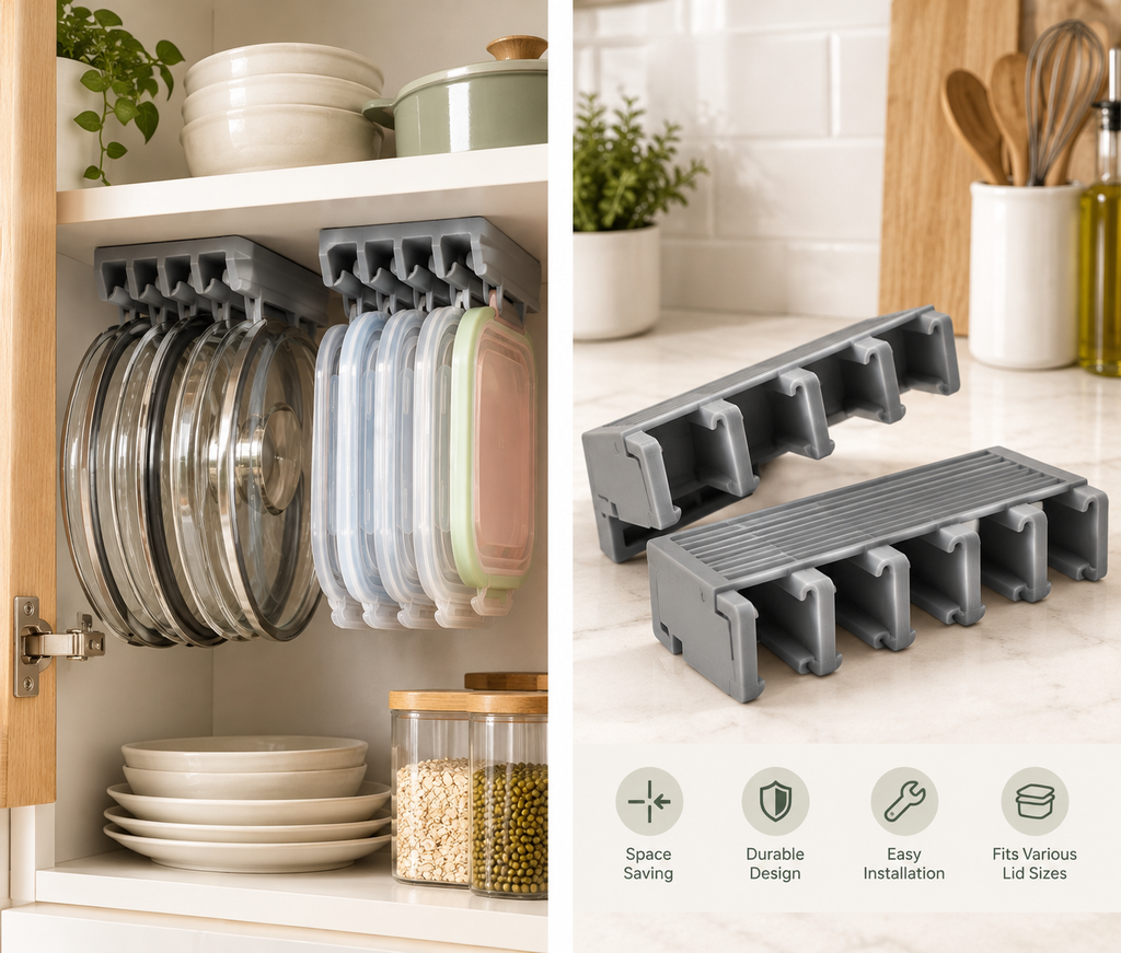 Under-Cabinet Kitchen Storage Rack
