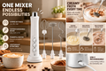 3-in-1 Rechargeable Electric Milk Frother