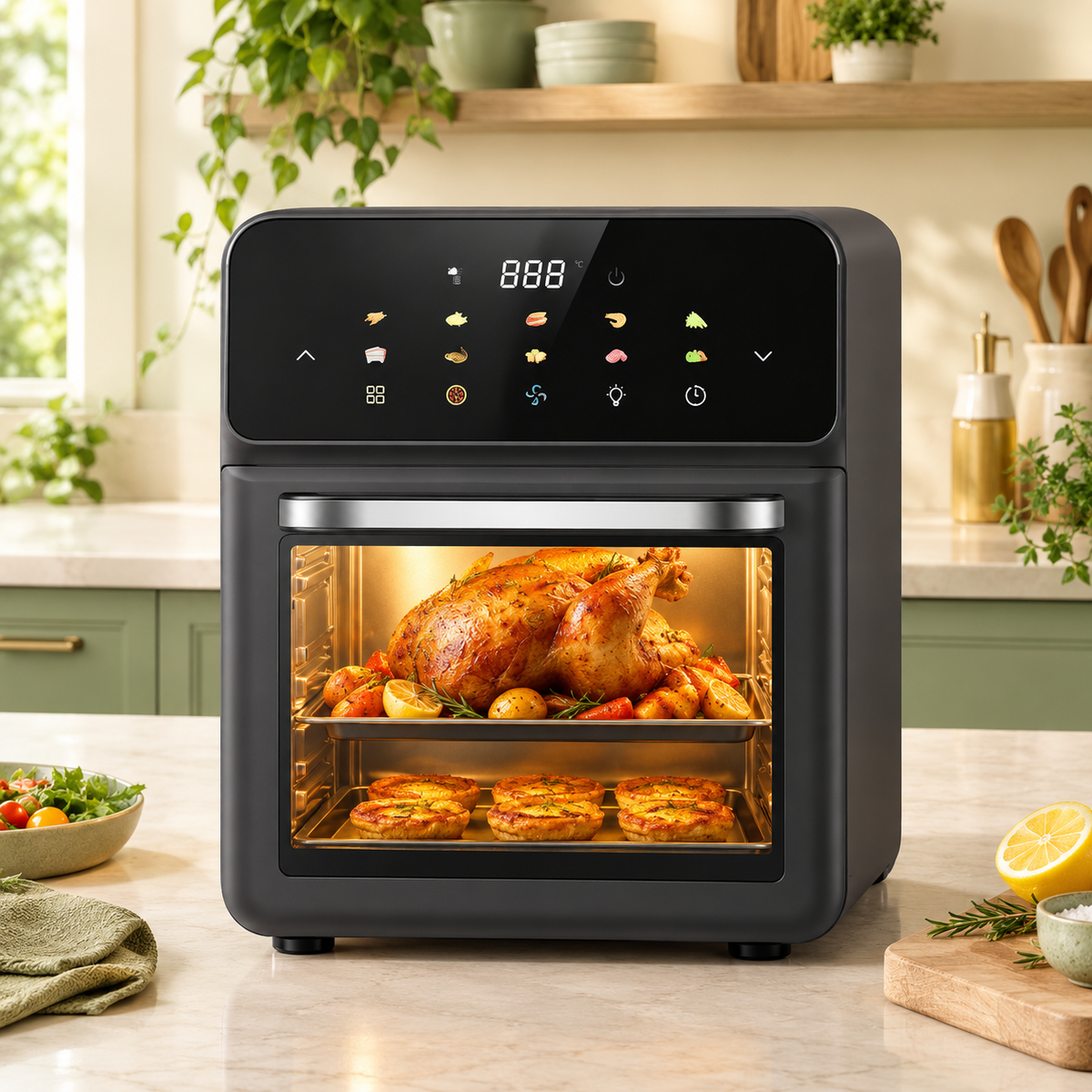 10L Large-Capacity Air Fryer Oven